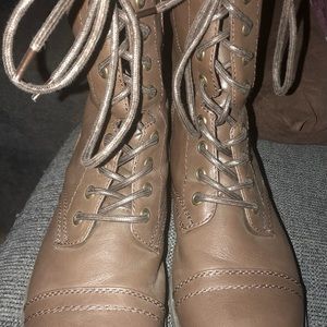 Brash zippered boots